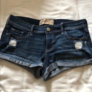 Hollister low rise Jean Shorts